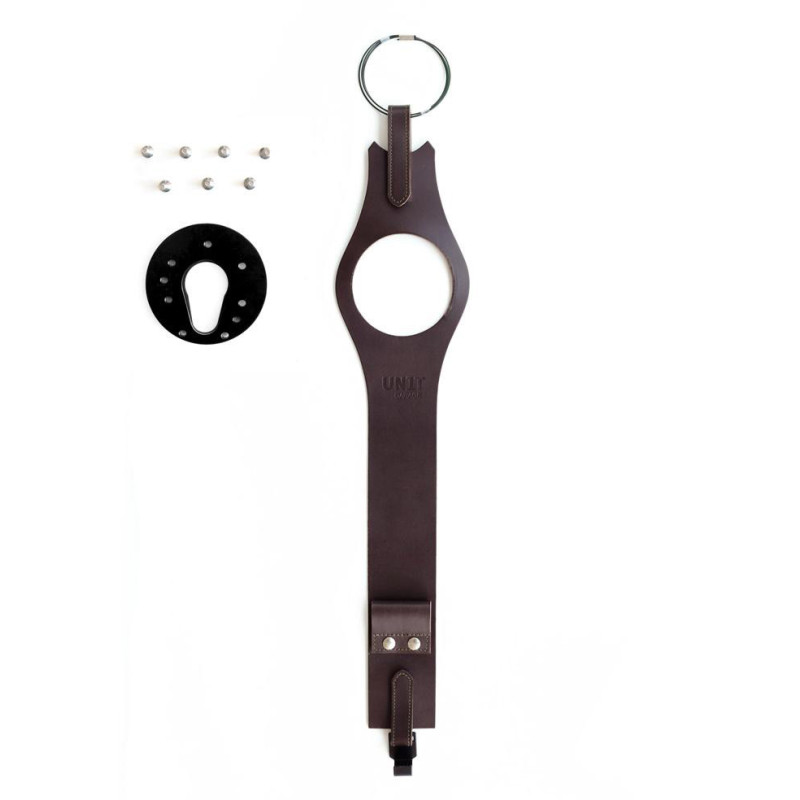 Leather fuel tank protector for the R nineT – L'atelier Bleu Motostore