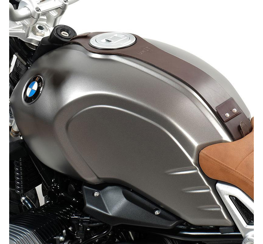 Protection de réservoir en cuir pour R nineT - L'atelier Bleu Motostore