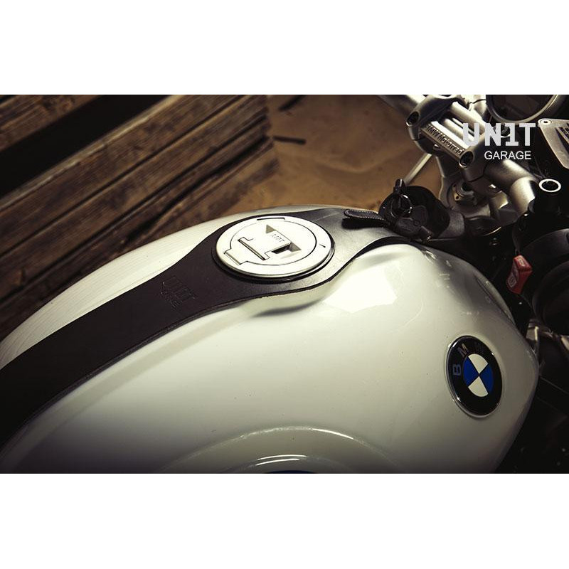 Protection de réservoir en cuir pour R nineT - L'atelier Bleu Motostore