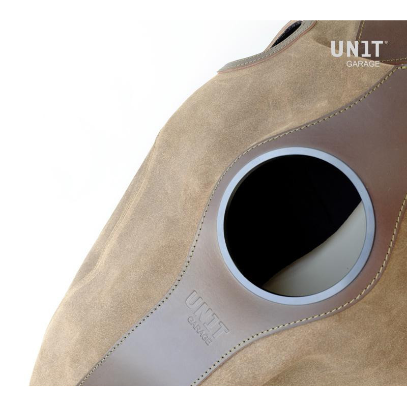 Housse de réservoir en cuir pour R nineT - L'atelier Bleu Motostore