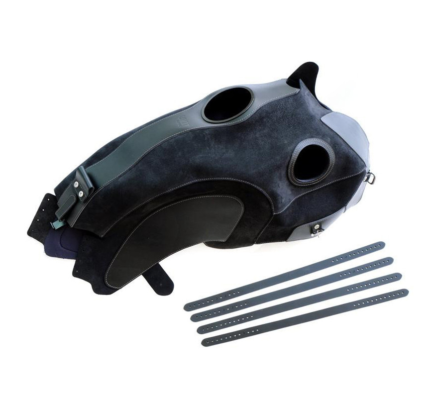 Leather tank cover for the R nineT – L'atelier Bleu Motostore