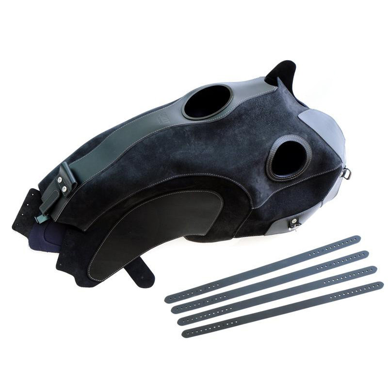 Leather tank cover for the R nineT – L'atelier Bleu Motostore