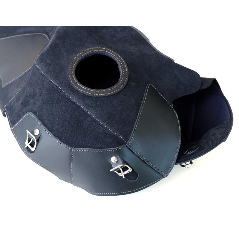 Housse de réservoir en cuir pour R nineT - L'atelier Bleu Motostore