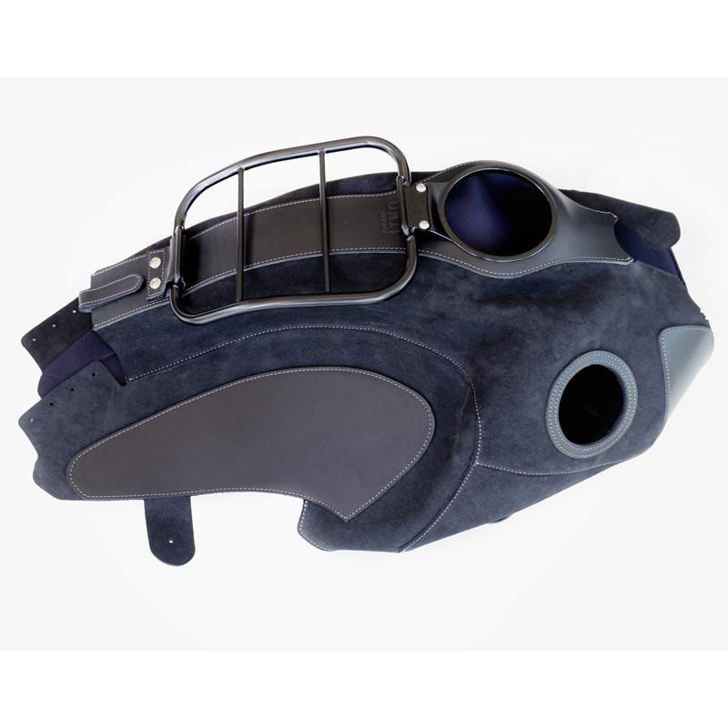 Housse de réservoir en cuir avec porte-bagages pour R nineT - L'atelier Bleu Motostore