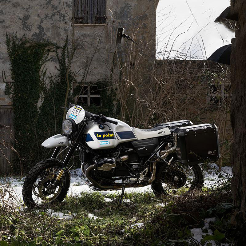 Réservoir Paris Dakar HA83 pour R nineT - L'atelier Bleu Motostore