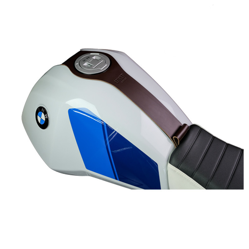 Protection de réservoir en cuir pour R 12 G/S - L'atelier Bleu Motostore