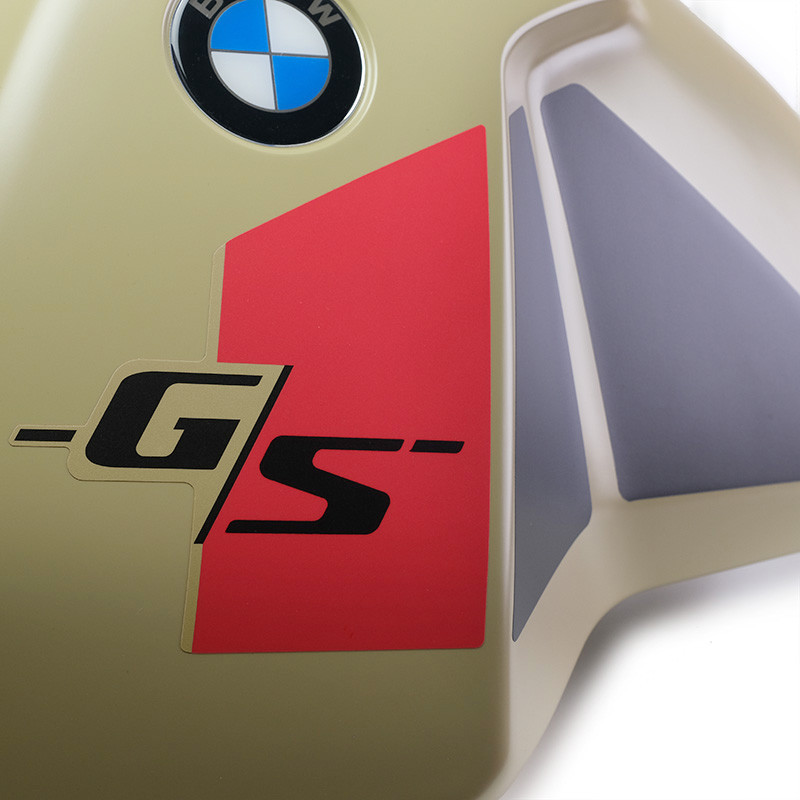 Aragonite Adventure Dakar fuel tank stickers for the R 12 G/S – L'atelier Bleu Motostore
