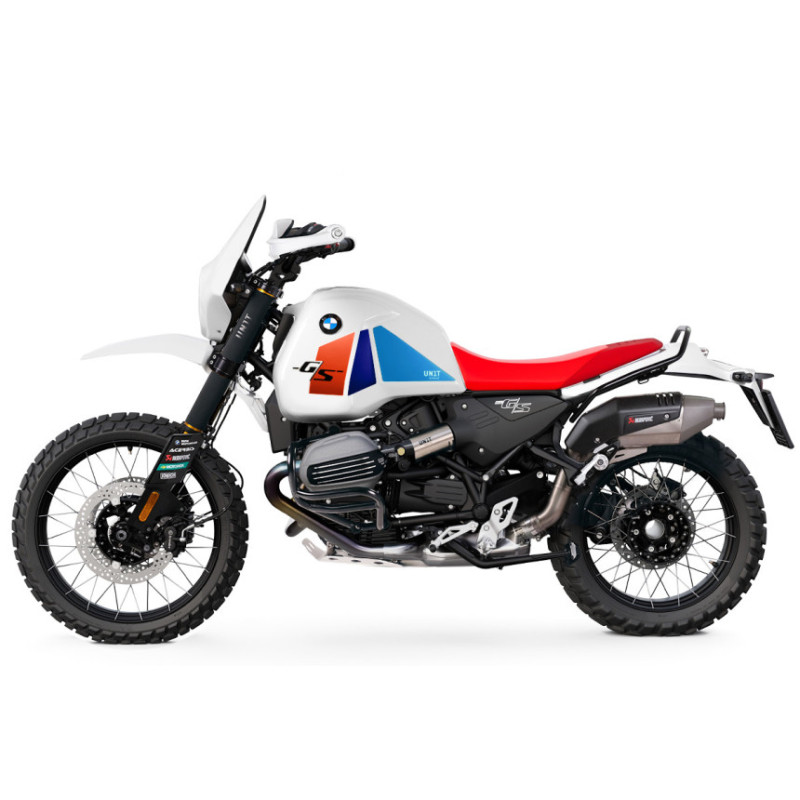 Stickers réservoir Adventure Dakar Light White pour R 12 G/S - L'atelier Bleu Motostore