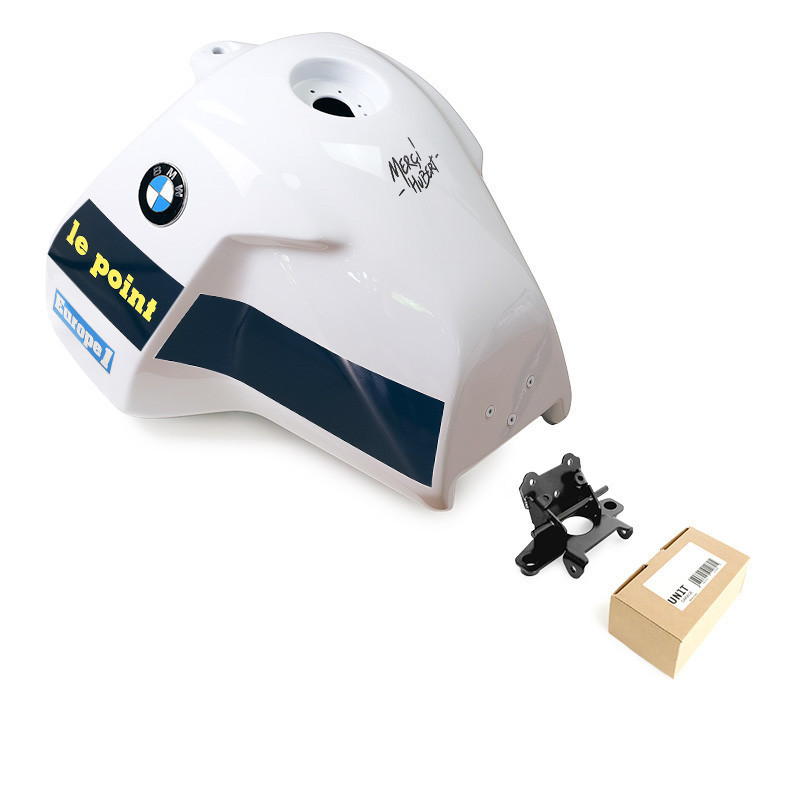 Adventure Dakar Le Point HA83 fuel tank stickers for the R 12 G/S – L'atelier Bleu Motostore