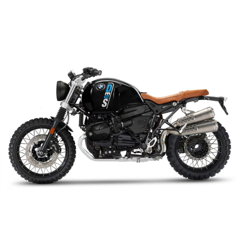 Deus Enduro black fuel tank kit for the R nineT – L'atelier Bleu Motostore