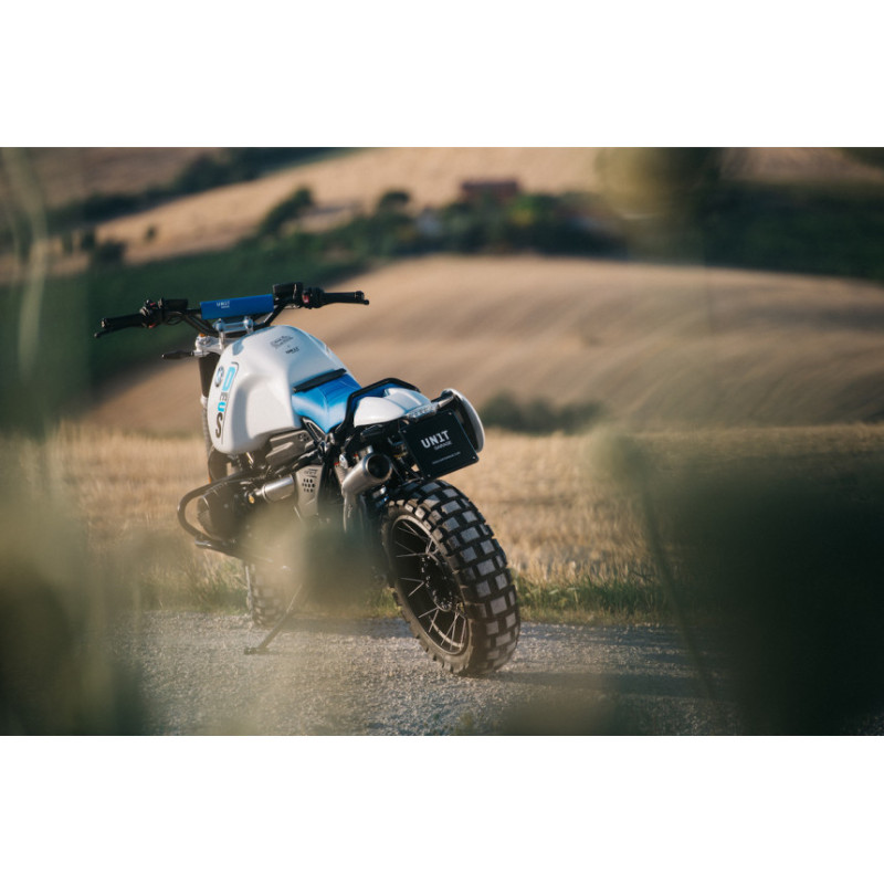 Réservoir Deus Enduro kit blanc pour R nineT - L'atelier Bleu Motostore