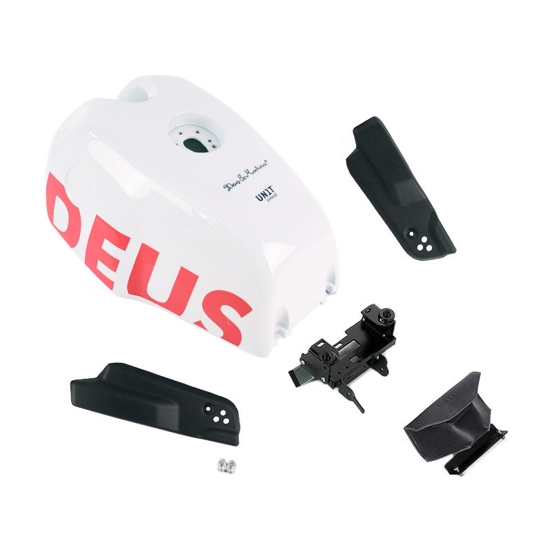 Réservoir Deus Street kit blanc pour R nineT - L'atelier Bleu Motostore