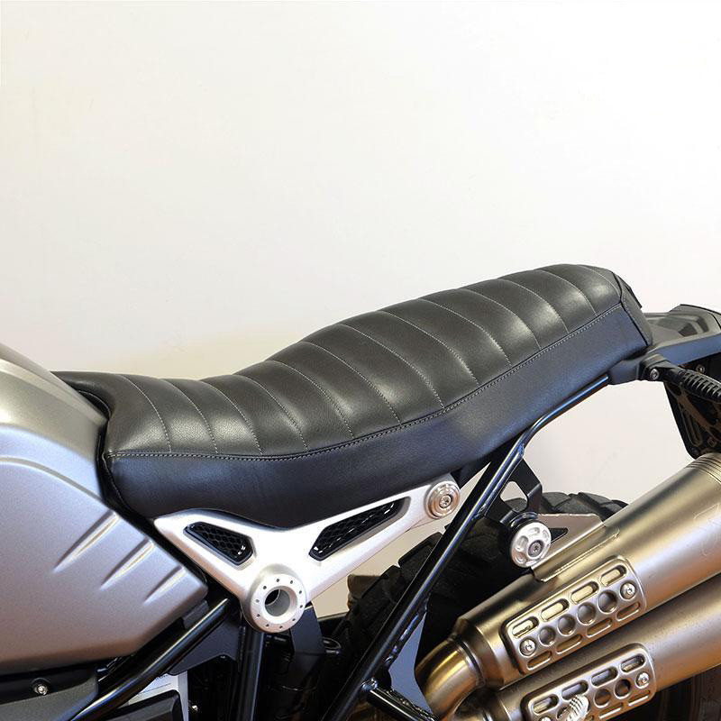 Two-seater leather seat for the R nineT – L'atelier Bleu Motostore