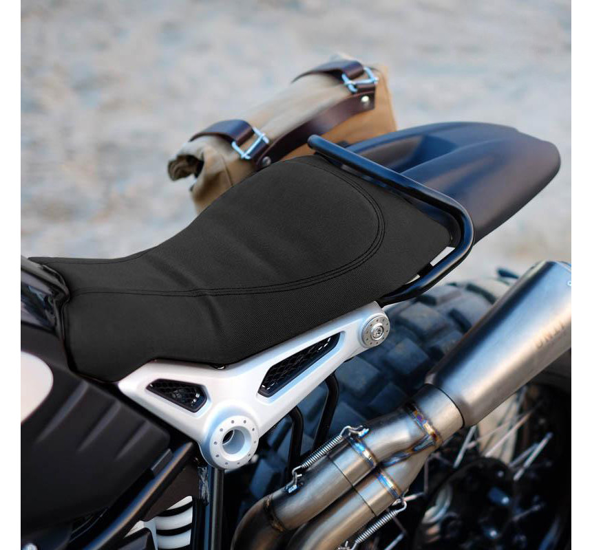 Selle conducteur en cuir avec garde-boue arrière pour R nineT - L'atelier Bleu Motostore