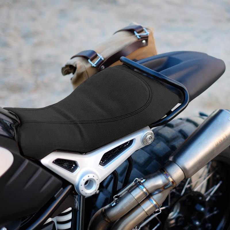 Selle conducteur en cuir avec garde-boue arrière pour R nineT - L'atelier Bleu Motostore