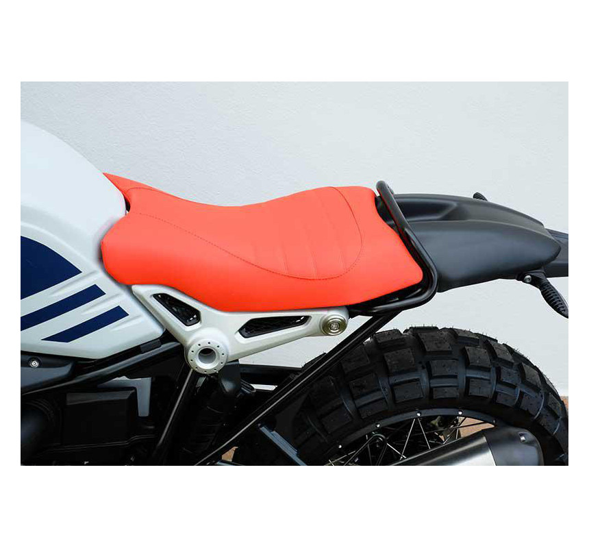 Selle conducteur en cuir avec garde-boue arrière pour R nineT - L'atelier Bleu Motostore