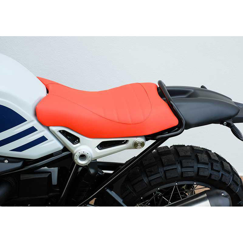Selle conducteur en cuir avec garde-boue arrière pour R nineT - L'atelier Bleu Motostore