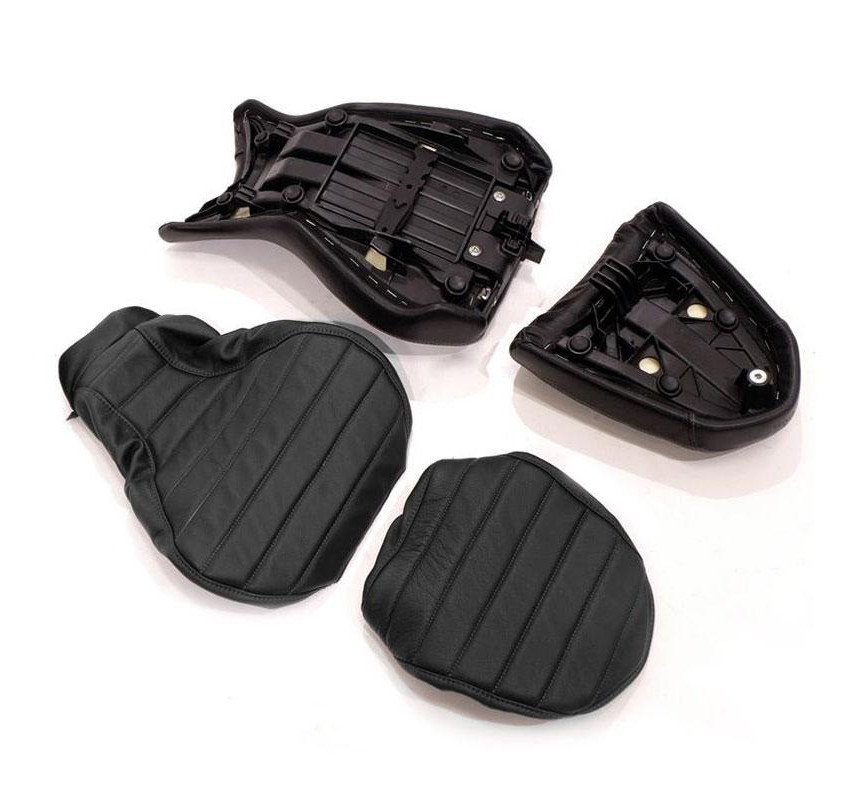 Housse de selle en cuir (selle double) pour R nineT - L'atelier Bleu Motostore
