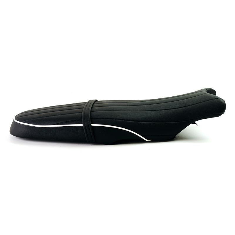 Selle biplace en Sky noir pour R nineT - L'atelier Bleu Motostore