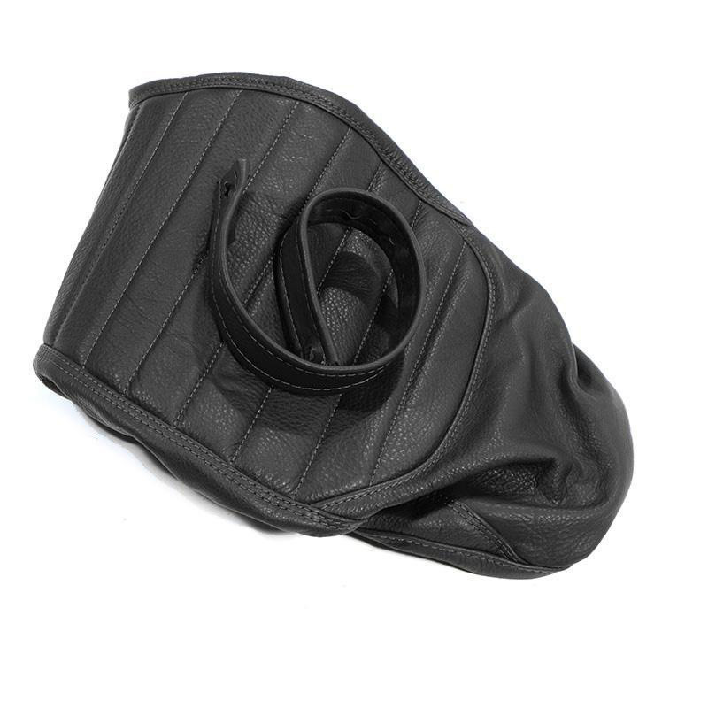 Leather seat cover (long seat) for the R nineT Scrambler and Urban GS – L'atelier Bleu Motostore