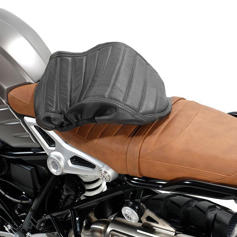 Leather seat cover (long seat) for the R nineT Scrambler and Urban GS – L'atelier Bleu Motostore