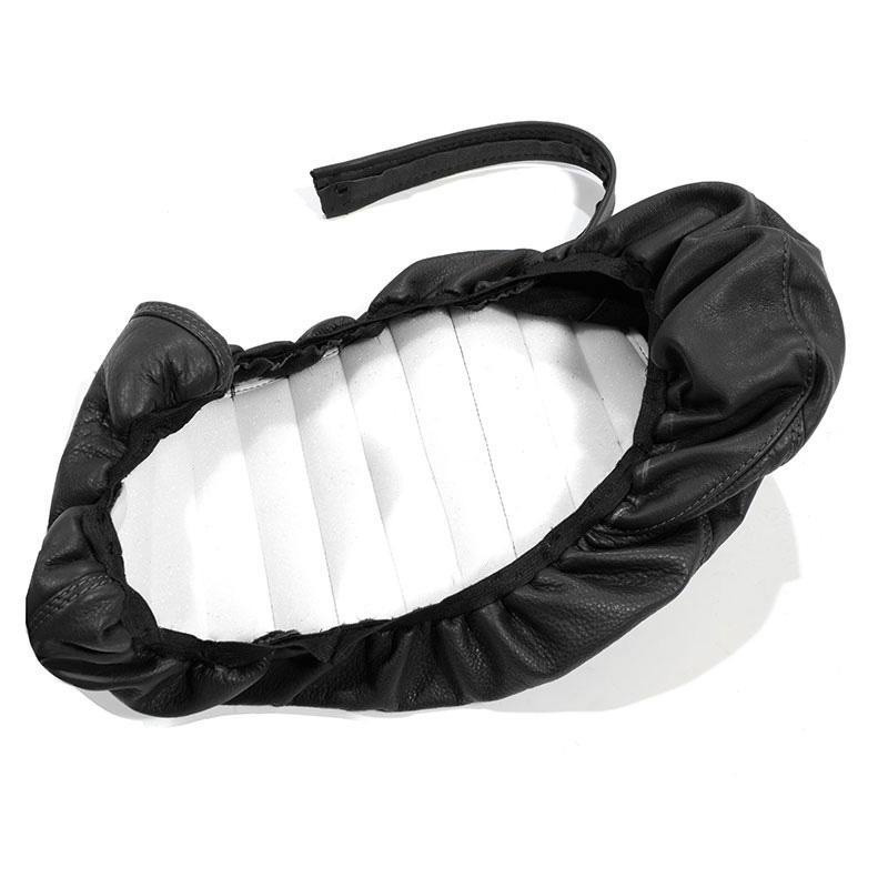 Leather seat cover (long seat) for the R nineT Scrambler and Urban GS – L'atelier Bleu Motostore
