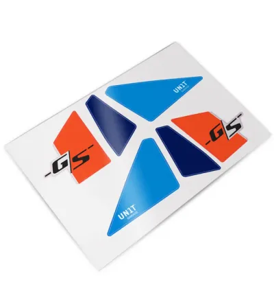Stickers réservoir Adventure Dakar Light White pour R 12 G/S