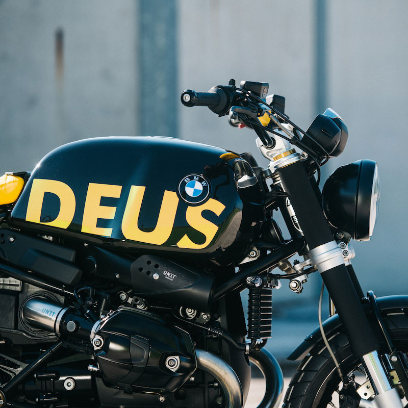 Réservoir Deus Street kit noir pour R nineT - L'atelier Bleu Motostore