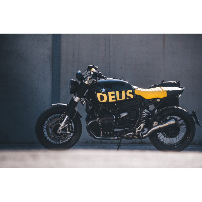 Deus Street fuel tank kit in black for the R nineT – L'atelier Bleu Motostore