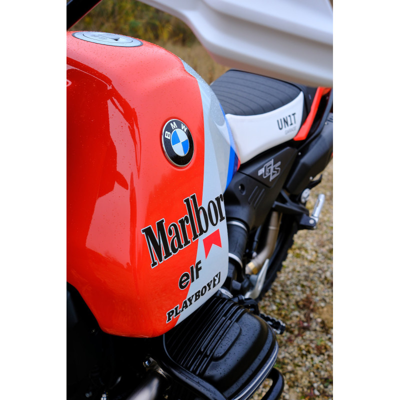 Adventure GR86 fuel tank for the R 12 G/S – L'atelier Bleu Motostore