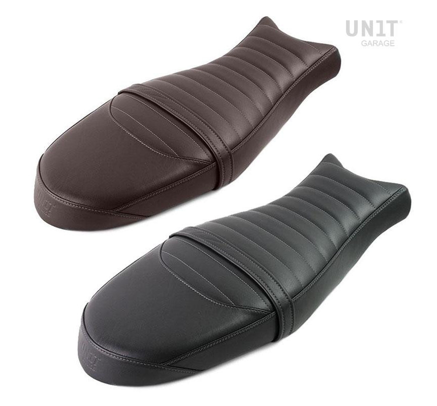 Selle biplace en cuir pour R nineT - L'atelier Bleu Motostore