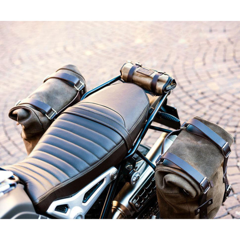 Selle biplace en cuir pour R nineT - L'atelier Bleu Motostore