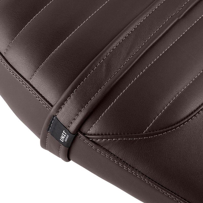 Two-seater leather seat for the R nineT – L'atelier Bleu Motostore