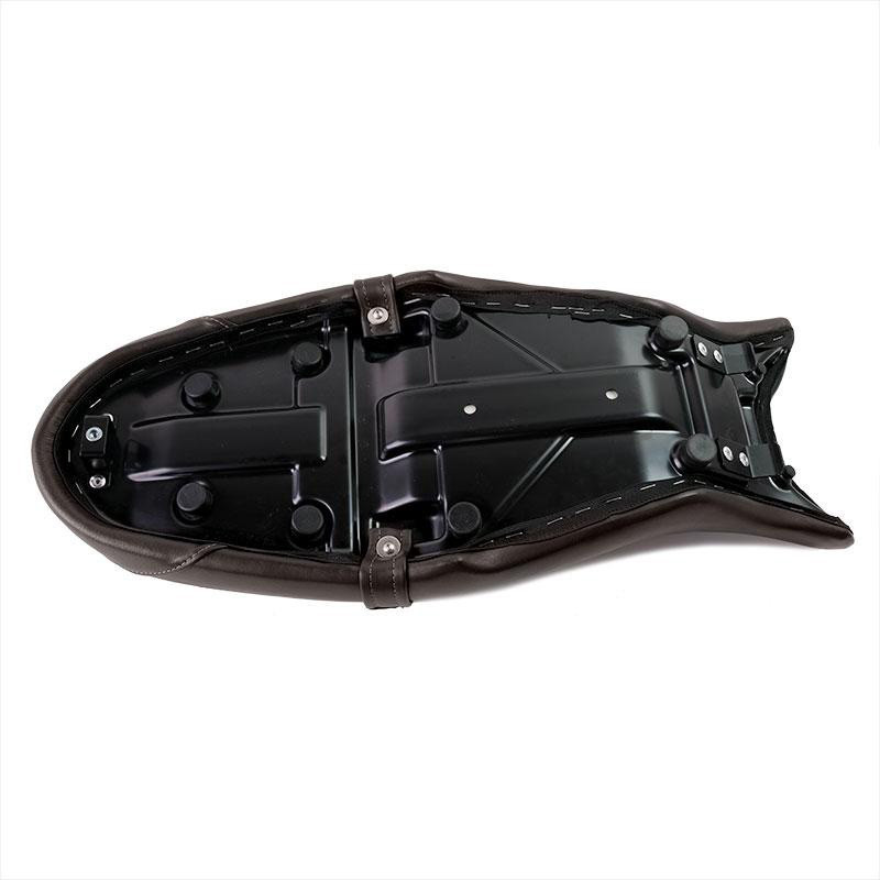 Selle biplace en cuir pour R nineT - L'atelier Bleu Motostore