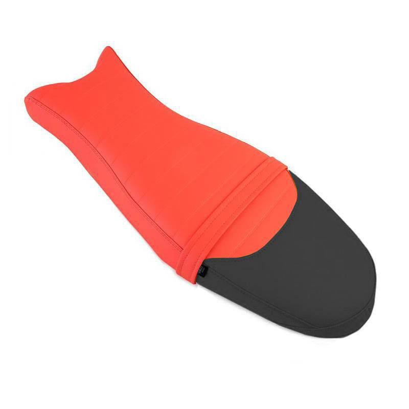 Selle biplace bicolore pour R nineT - L'atelier Bleu Motostore