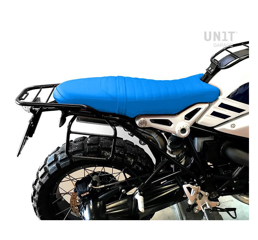 Housse de selle (selle longue) pour R nineT Scrambler et Urban GS - L'atelier Bleu Motostore