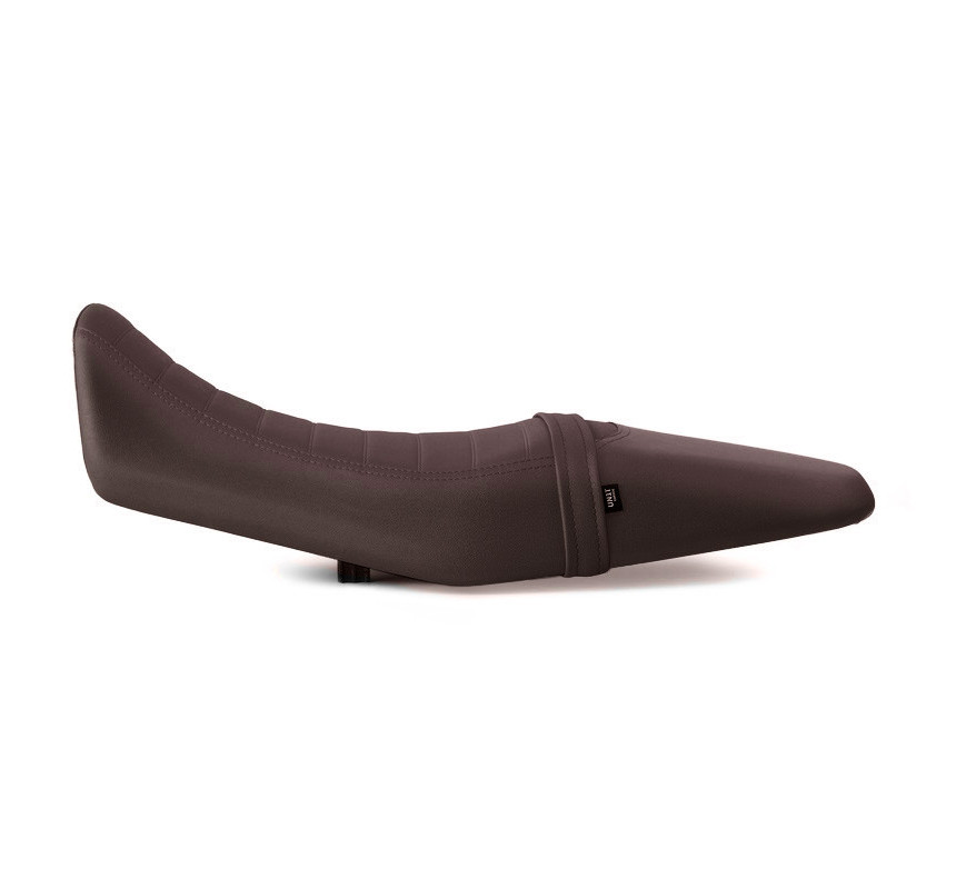 Leather cover for the original R 12 G/S seat – L'atelier Bleu Motostore