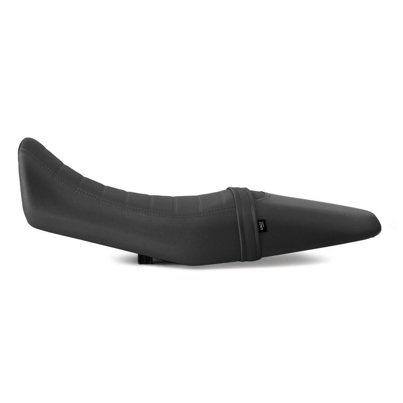 Leather cover for the original R 12 G/S seat – L'atelier Bleu Motostore