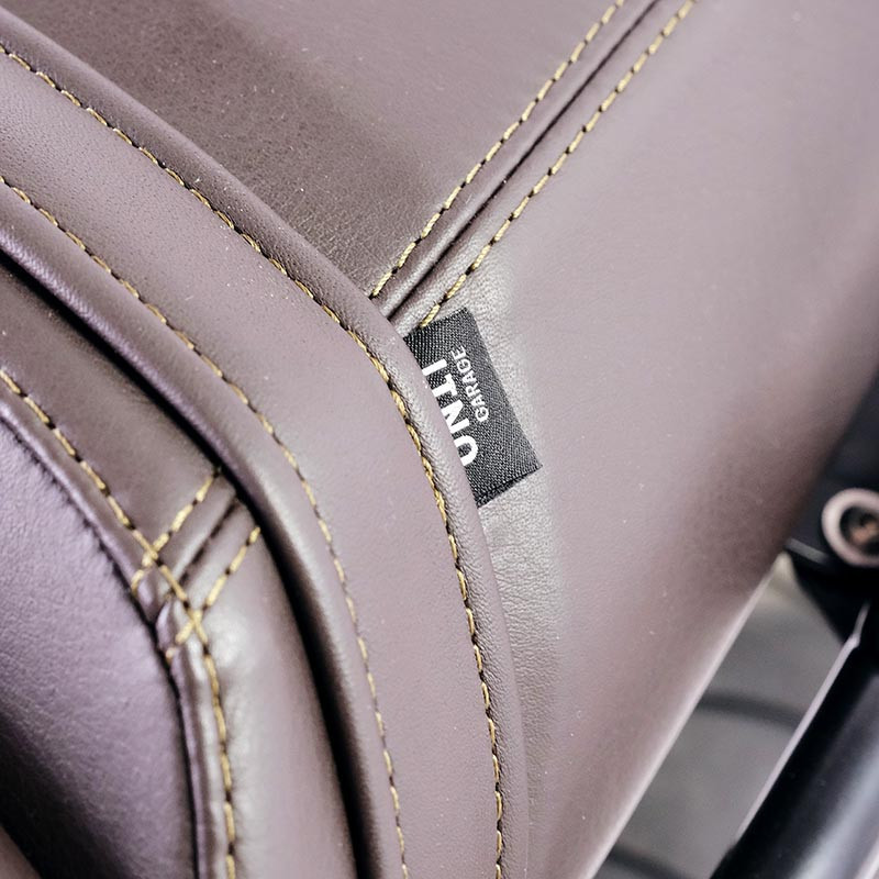 Leather seat cover (long seat) for the R 12 nineT