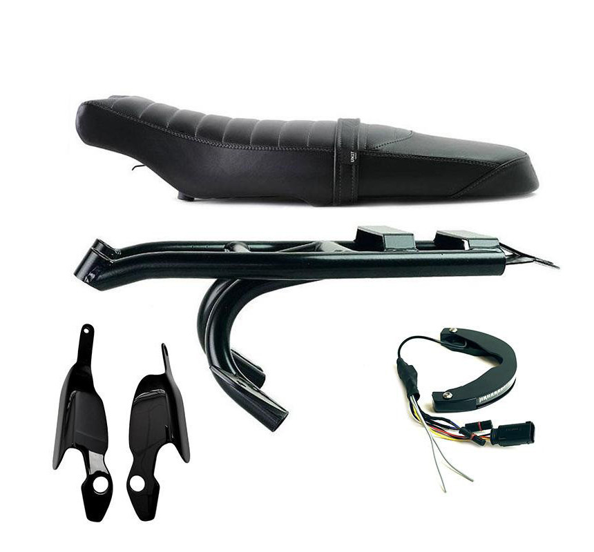 Kit Sportail R18 avec selle biplace en cuir - L'atelier Bleu Motostore