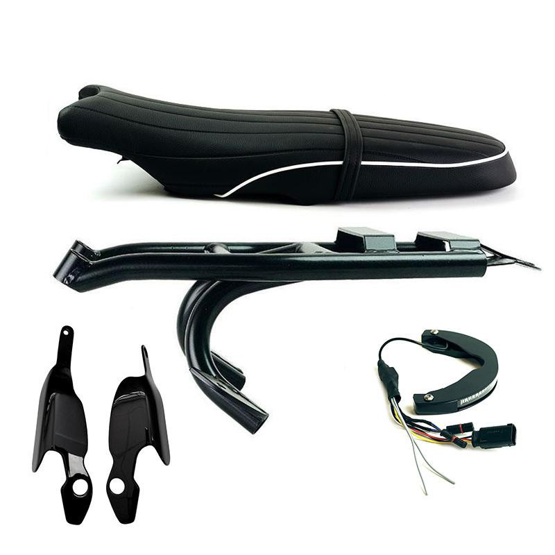 Kit Sportail R18 avec selle biplace en Black sky - L'atelier Bleu Motostore