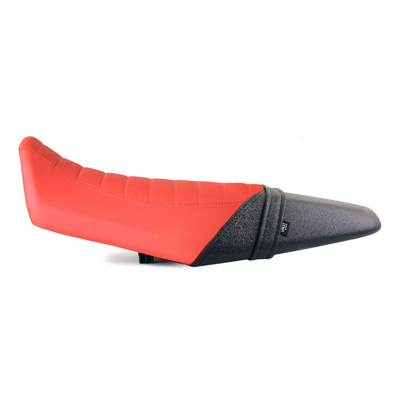Original two-tone BMW R12 G/S Rally seat cover – L'atelier Bleu Motostore