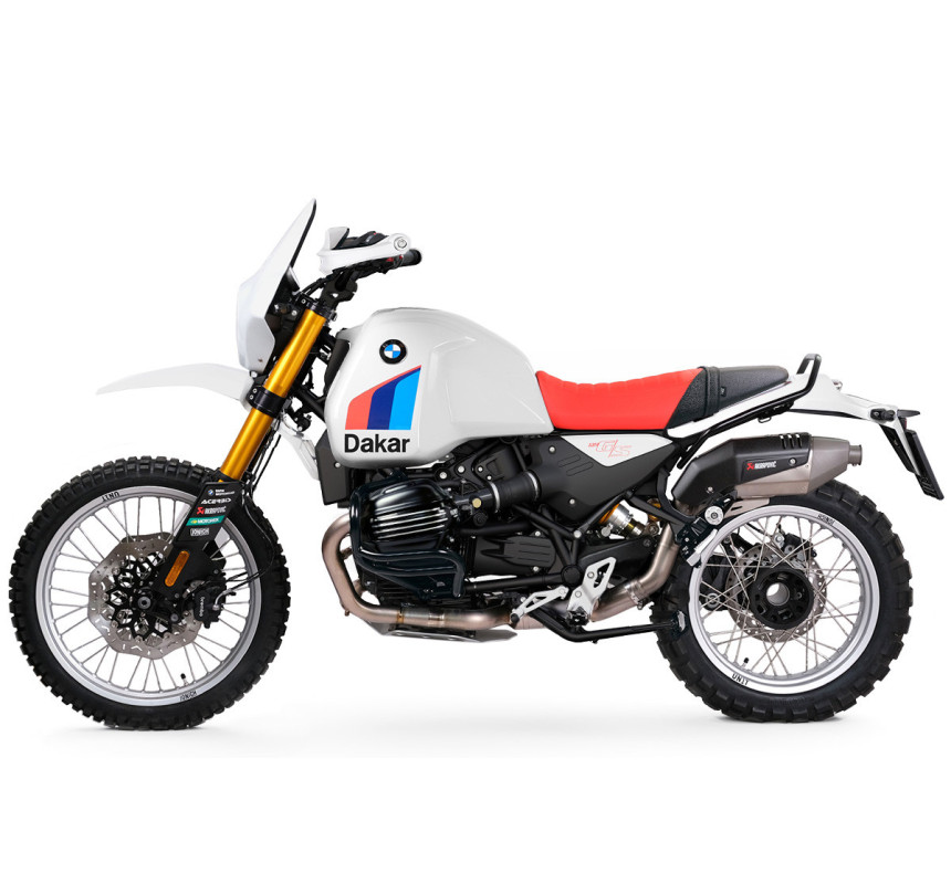 Original two-tone BMW R12 G/S Rally seat cover – L'atelier Bleu Motostore