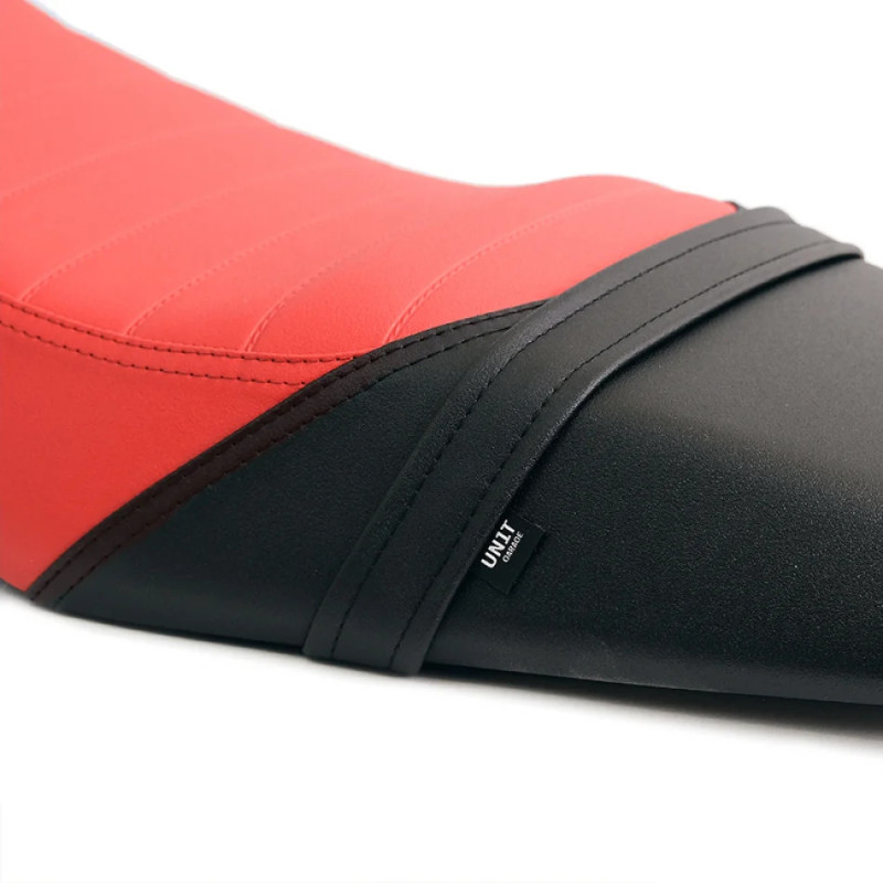 Housse de selle bicolore d'origine, hauteur standard, avec kit passager pour BMW R12 G/S