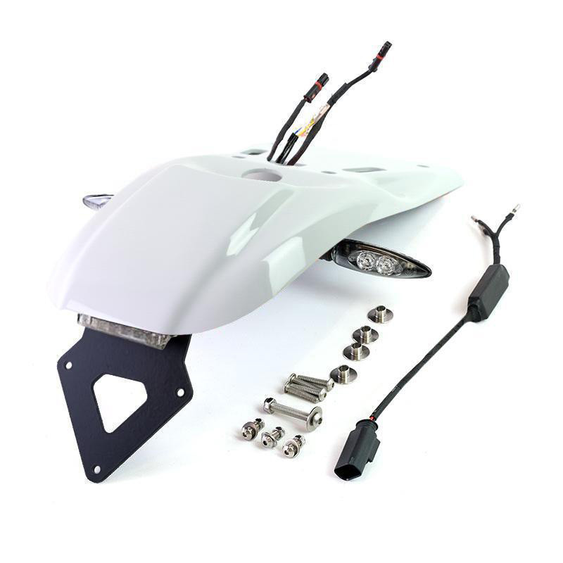 Rear footrest + number plate kit for the R nineT Urban GS – L'atelier Bleu Motostore