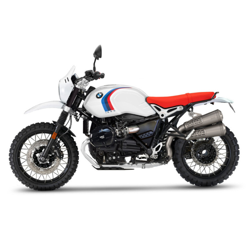 Rear footrest + number plate kit for the R nineT Urban GS – L'atelier Bleu Motostore