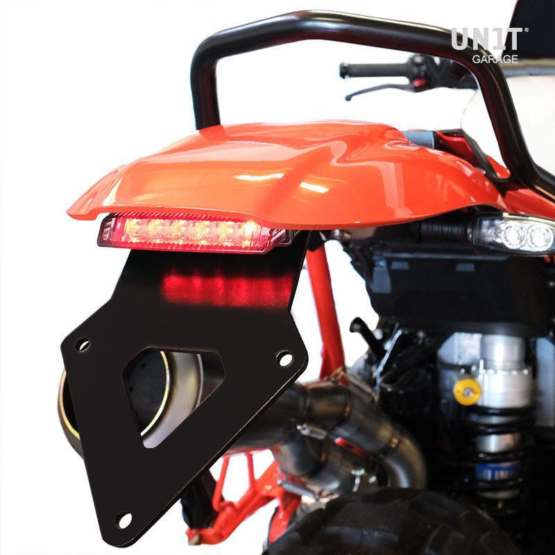 Rear footrest + number plate kit for the R nineT Urban GS – L'atelier Bleu Motostore