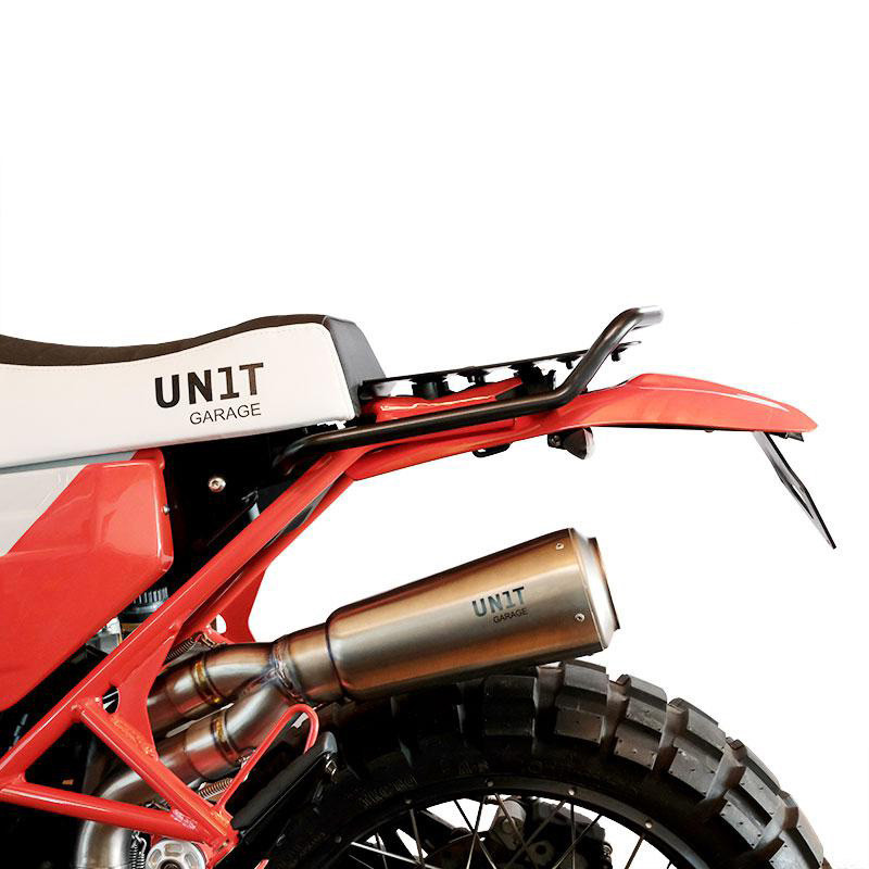 Rear footrest + number plate kit for the R nineT Urban GS – L'atelier Bleu Motostore