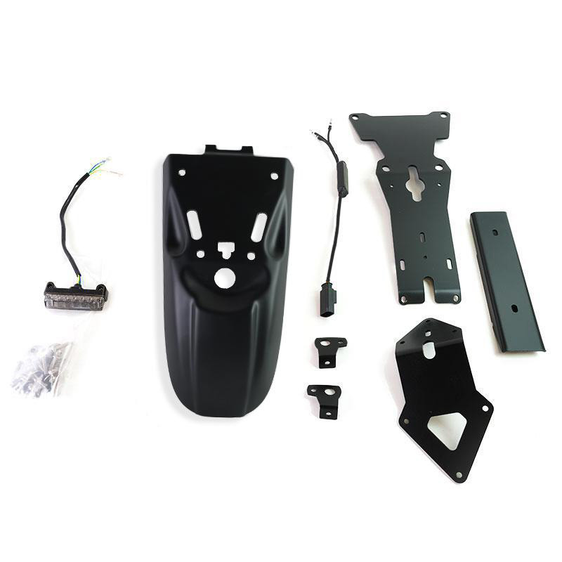 Rear footrest + number plate kit for the R nineT Urban GS – L'atelier Bleu Motostore