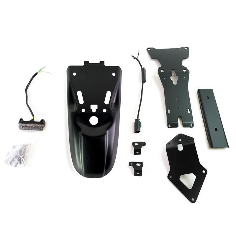 Rear footrest + number plate kit for the R nineT Urban GS – L'atelier Bleu Motostore